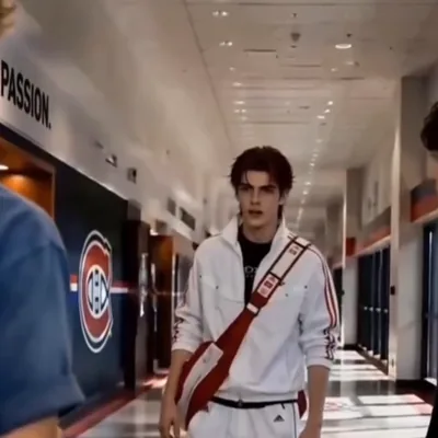 Connor — The hockey star Aaron actually crushed on