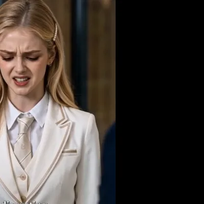 Victoria Whitmore — The golden girl in cream