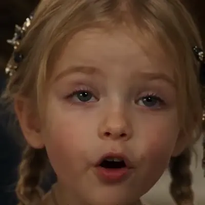 Aria — The three-year-old abandoned child who speaks ancient spirit-speech