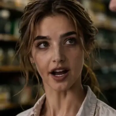 Lina — The waitress who steps between Kane and the bully