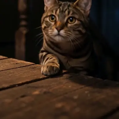 The Tabby Cat — The only household that waits for him to come home