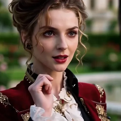 Lady Elara — The rival · roses and portraits.