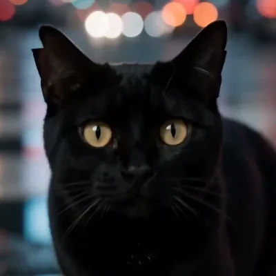 The Black Cat Familiar — Gravekeeper of three generations