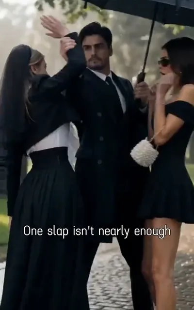 Chloe slapping her ex-husband