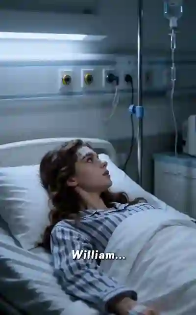 Theodosia in the hospital bed calling his name