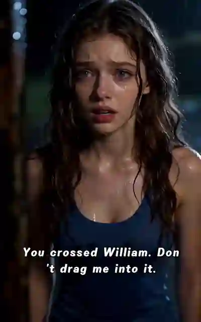 Theodosia soaked and tearful after the family refusal