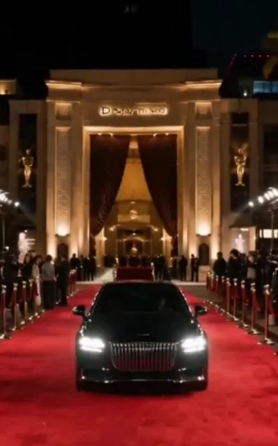 Ethan on the red carpet at premiere night