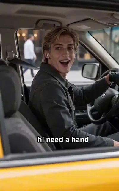 The car goes quiet