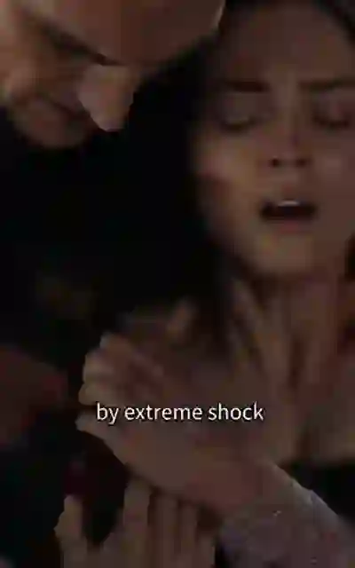 The king holding her through the shock