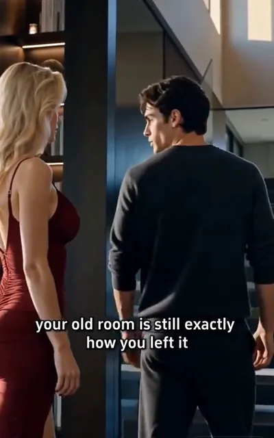 Sam standing in the hallway