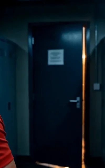 Ian steps closer to Zac in the locker room