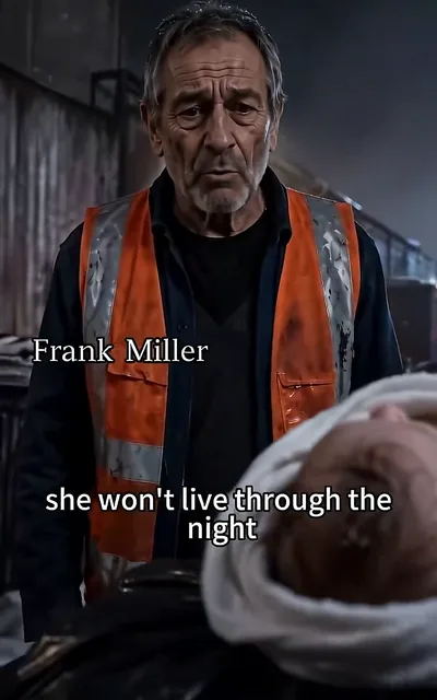 Rainy night by the dumpster