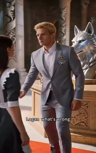 Logan declaring Elena his true Luna