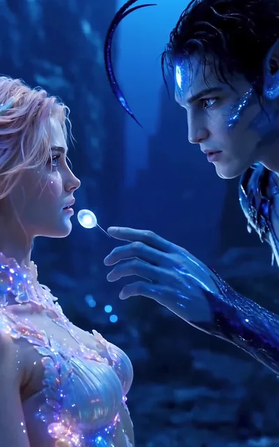 The Fin-Heir reaches for her throat