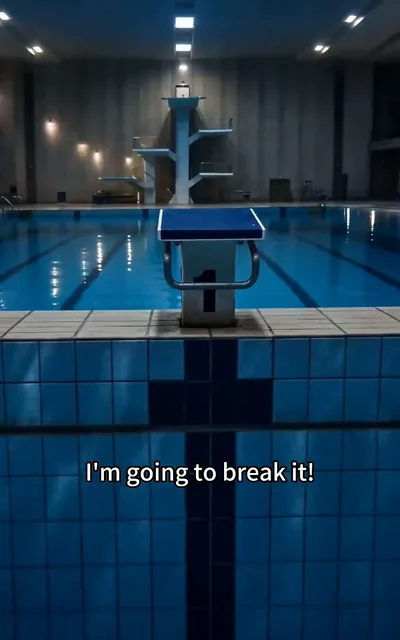 Caleb breaking his own record