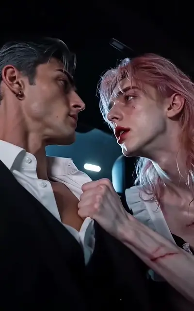 Eli grabs Sylus's suit in the club confrontation