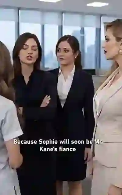 The office women confronting Mia together
