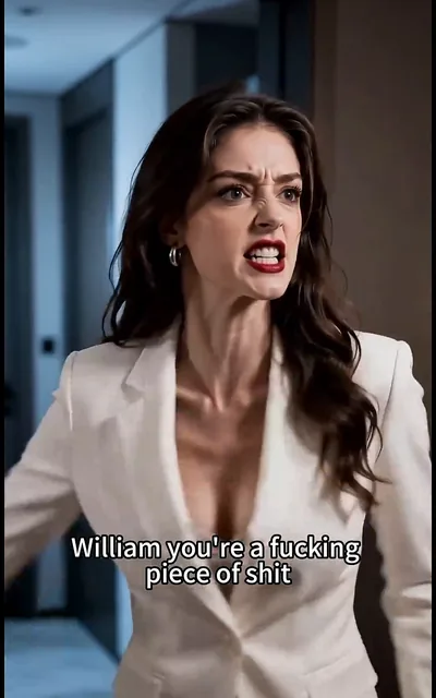 Vivian in a white blazer