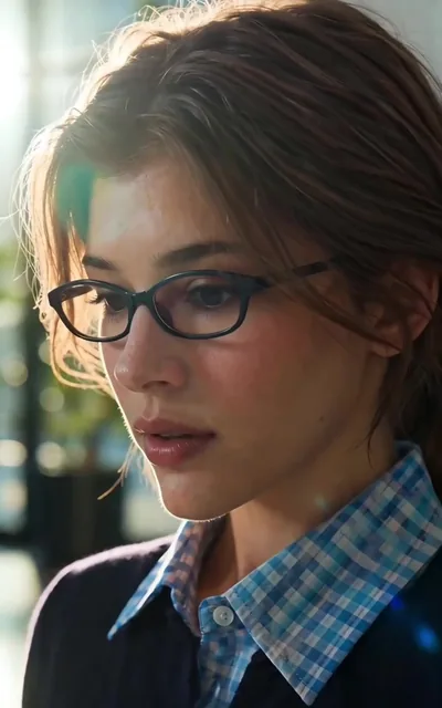 Chloe as Ethan's secretary