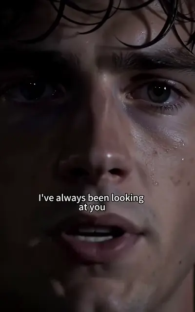 Karen watching Jasper through the sweat