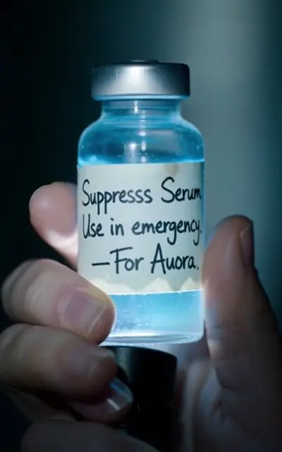 The suppress serum marked For Aurora
