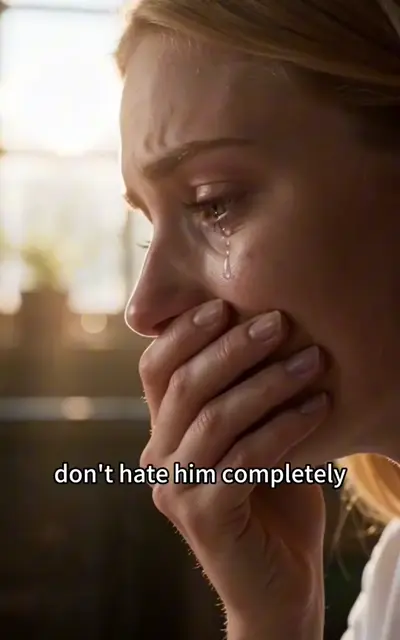 Aurora reading the letter through tears
