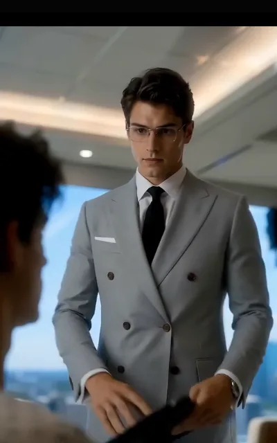 The suited mayoral candidate Oliver