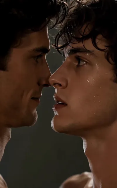 Ethan and Lucas in the doorway