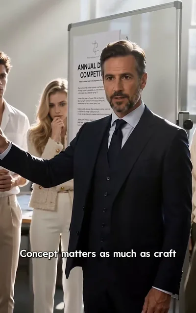 Lucas measuring Ethan for a garment