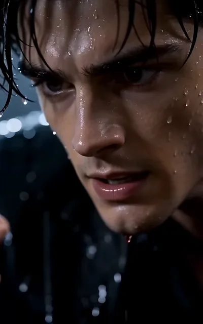 Sorrel standing in the rain