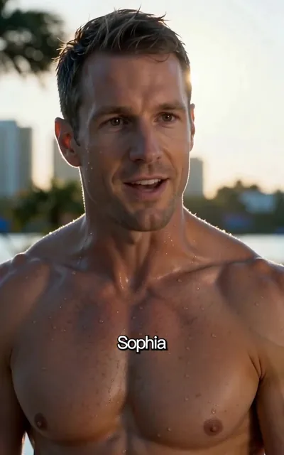 Sophia blushing