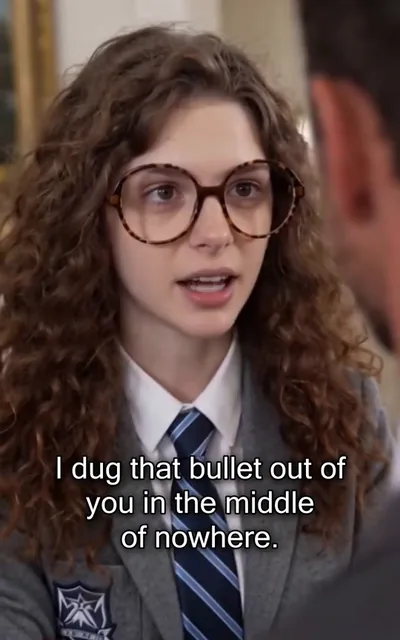 The school hallway