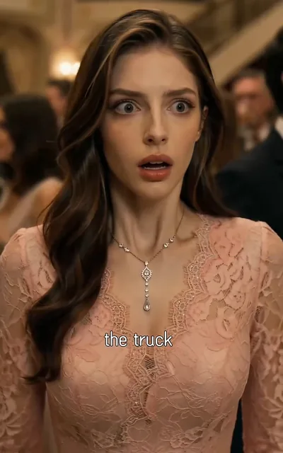 Ava waking back at fifteen in the ballroom