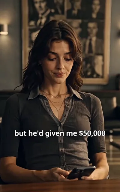 Aria hiding the money in her own account
