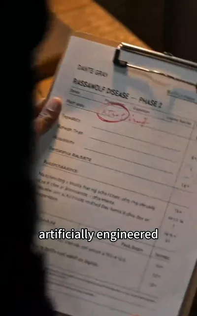 Aaliyah laying out the diagnosis