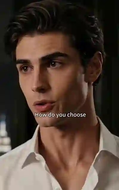 Alexander pressing her to choose between the two things