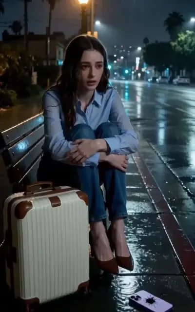 The contract in the rain