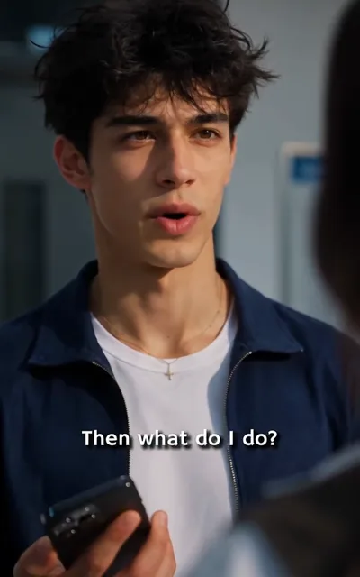 Riley courting Evelyn as Ryan