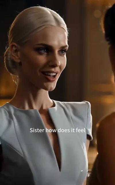 Serena corners the new bride