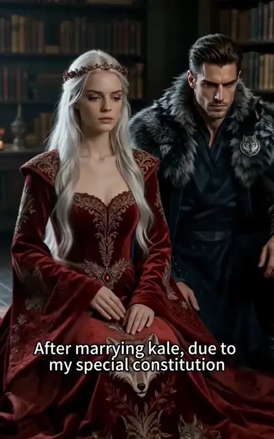 The old king's stern face fills the frame