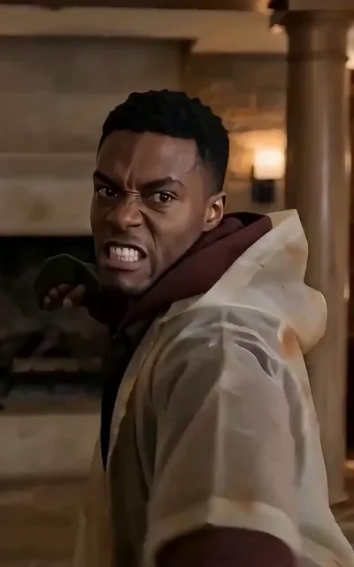 Zion staring at his hands