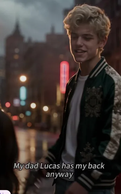 The blond kid's opening brag
