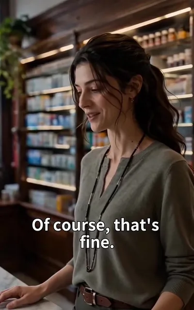Elena turning away