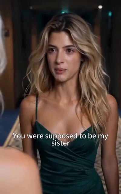 Chloe announcing the pregnancy