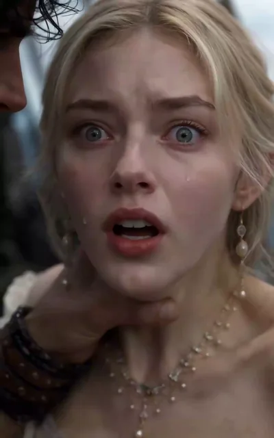 Edward watches her