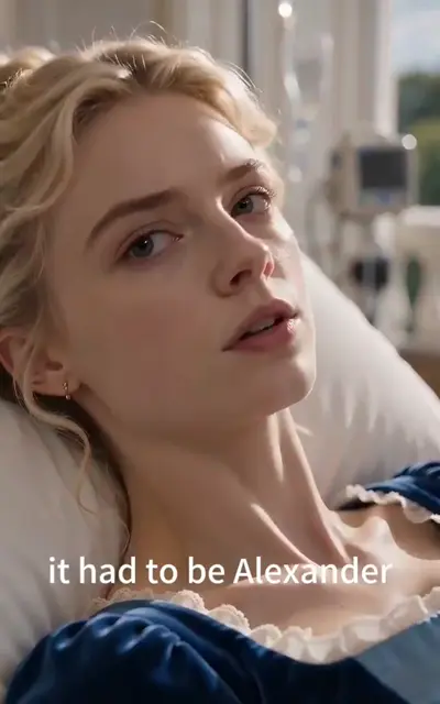 Sophia waking in the clinic bed