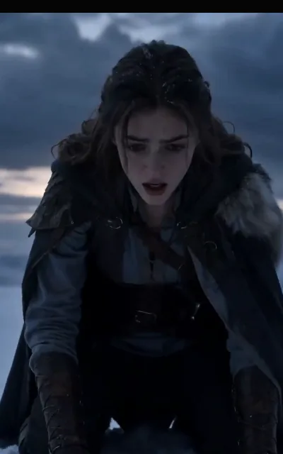 The chained trek across the snow plains
