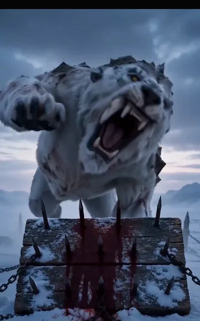 The beast hunt, a shield line barely holding