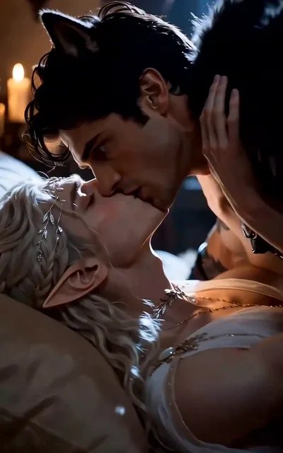 The silver-haired prince in the dark