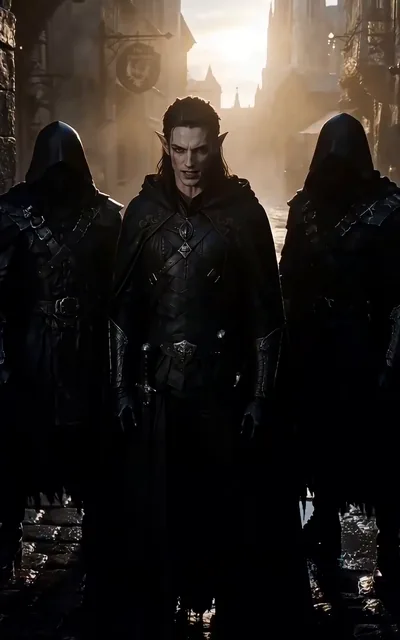 The elven hunters in Rayne's territory
